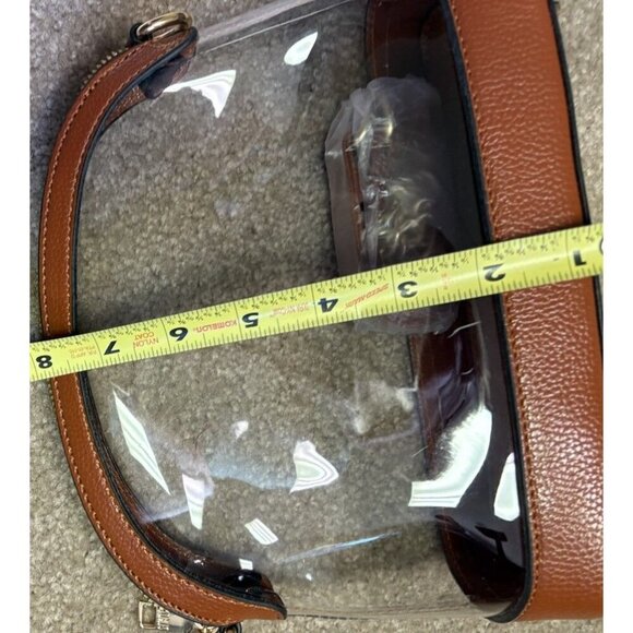 Hoxis Stadium Approved Bag Vegan Leather Trim And Chain - Picture 8 of 9